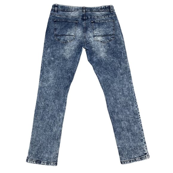 Alexander Julian Flex Stretch Acid Wash Jeans Size 36 x 32 - Picture 2 of 4